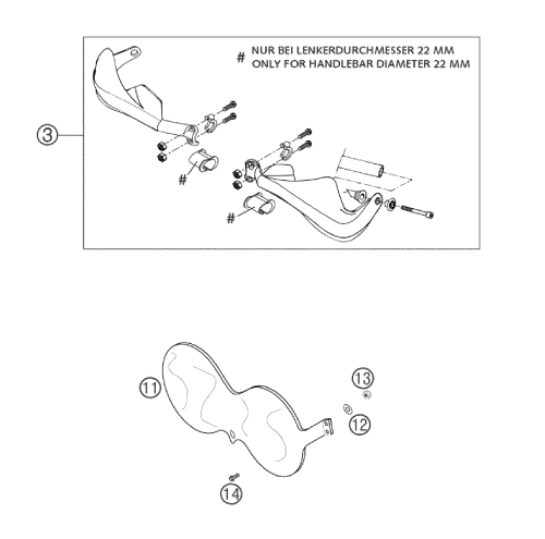 Sprängskiss: Accessories – KTM 660 RALLYE 2002