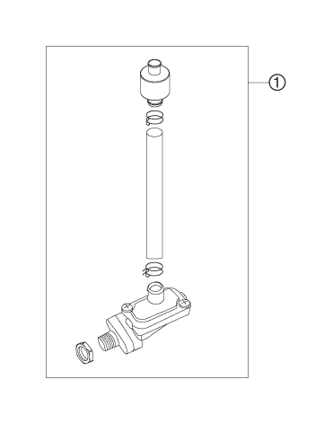 Sprängskiss: Secondary Air System Sas – KTM 200 EXC 2007