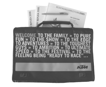Sprängskiss: Accessory Pack – KTM 990 SUPER DUKE BLACK 2007