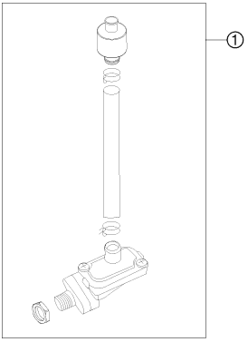 Sprängskiss: Secondary Air System Sas – KTM 500 EXC 2014
