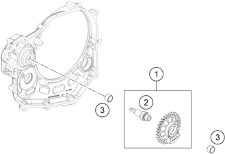 Sprängskiss: Balancer Shaft – KTM KTM 450 RALLY REPLICA 2027