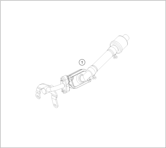 Sprängskiss: Secondary Air System Sas – KTM 250 EXC-F 2017