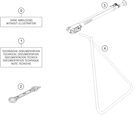 Sprängskiss: Accessory Pack – KTM 85 SX 17/14 2018