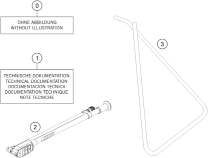 Sprängskiss: Accessory Pack – KTM 65 SX 2022