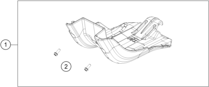 Sprängskiss: Engine Guard – KTM 150 EXC TPI 2020