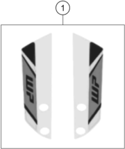 Sprängskiss: Decal – KTM 390 ADVENTURE SPOKE W IKD, orange 2023