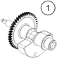 Sprängskiss: Balancer Shaft – KTM 250 DUKE, silver - B.D. 2026