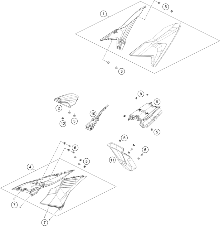 Sprängskiss: Cover – KTM FREERIDE E 660W 2027