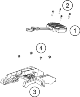 Sprängskiss: Charger, Dc/Dc-Converter – KTM FREERIDE E 660W 2027