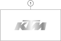 Sprängskiss: Decal – KTM 1390 SUPER ADVENTURE R OT 2026