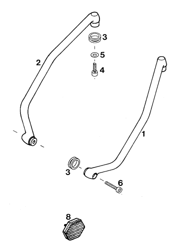 Sprängskiss: Accessories – KTM 620 DUKE 37KW '94