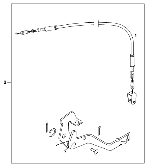Sprängskiss: Accessories – KTM 50 MINI ADVENTURE 2001