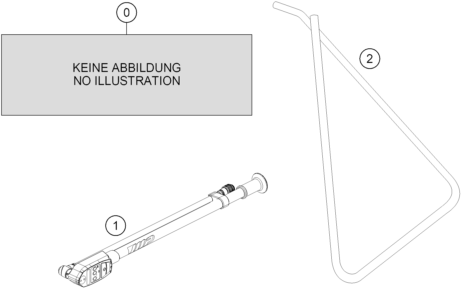 Sprängskiss: Accessory Pack – KTM 50 SX 2026